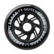 SKAFRWL-DT110-BK-BK/Black/3-Pack FR SKATES Downtown Wheels 110mm 85A – Black | 3-Pack  | Freestyle Slalom  & Urban Inline Rollen | Inline Skating Rollen Inline Skating Wheels Rollerblading Wheels Inline Skating Rollerblading Inlineskaterollen Skating Wheels for Rollerblader  Rollen für Inlineskater Lörrach Freiburg Basel Inliner Richtige Größe right Size for Rollerblades Langhaltende Inlineskaterollen Longlasting Wheels for Rollerblading Skateschule und Skateshop Weil am Rhein SkaMiDan Deutschland Germany
