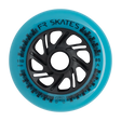 SKAFRWL-DT110-TL-BK/Teal/3-Pack FR SKATES Downtown Wheels 110mm 85A – Teal | 3-Pack  | Freestyle Slalom  & Urban Inline Rollen | Inline Skating Rollen Inline Skating Wheels Rollerblading Wheels Inline Skating Rollerblading Inlineskaterollen Skating Wheels for Rollerblader  Rollen für Inlineskater Lörrach Freiburg Basel Inliner Richtige Größe right Size for Rollerblades Langhaltende Inlineskaterollen Longlasting Wheels for Rollerblading Skateschule und Skateshop Weil am Rhein SkaMiDan Deutschland Germany
