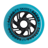 SKAFRWL-DT110-TL-BK/Teal/3-Pack FR SKATES Downtown Wheels 110mm 85A – Teal | 3-Pack  | Freestyle Slalom  & Urban Inline Rollen | Inline Skating Rollen Inline Skating Wheels Rollerblading Wheels Inline Skating Rollerblading Inlineskaterollen Skating Wheels for Rollerblader  Rollen für Inlineskater Lörrach Freiburg Basel Inliner Richtige Größe right Size for Rollerblades Langhaltende Inlineskaterollen Longlasting Wheels for Rollerblading Skateschule und Skateshop Weil am Rhein SkaMiDan Deutschland Germany
