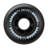 SKAFRWL-DT76-BK-BK/Black/4-Pack FR SKATES Downtown Wheels 76mm 85A Black | 4-Pack | Performance Fitness & Urban Inline Rollen | Inline Skating Rollen Inline Skating Wheels Rollerblading Wheels Inline Skating Rollerblading Inlineskaterollen Skating Wheels for Rollerblader  Rollen für Inlineskater Lörrach Freiburg Basel Inliner Richtige Größe right Size for Rollerblades Langhaltende Inlineskaterollen Longlasting Wheels for Rollerblading Skateschule und Skateshop Weil am Rhein SkaMiDan Deutschland Germany
