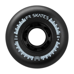 SKAFRWL-DT76-BK-BK/Black/4-Pack FR SKATES Downtown Wheels 76mm 85A Black | 4-Pack | Performance Fitness & Urban Inline Rollen | Inline Skating Rollen Inline Skating Wheels Rollerblading Wheels Inline Skating Rollerblading Inlineskaterollen Skating Wheels for Rollerblader  Rollen für Inlineskater Lörrach Freiburg Basel Inliner Richtige Größe right Size for Rollerblades Langhaltende Inlineskaterollen Longlasting Wheels for Rollerblading Skateschule und Skateshop Weil am Rhein SkaMiDan Deutschland Germany
