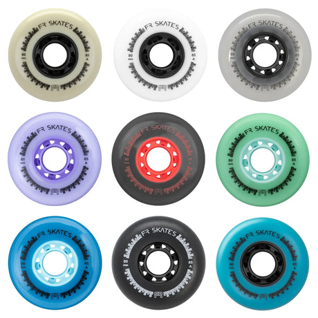 SKAFRWL-DT80-NL-BK/Natural/4-Pack FR SKATES Downtown Wheels 80mm 85A – Verschiedene Farben | 4-Pack | Performance Fitness & Urban Inline Rollen | Inline Skating Rollen Inline Skating Wheels Rollerblading Wheels Inline Skating Rollerblading Inlineskaterollen Skating Wheels for Rollerblader  Rollen für Inlineskater Lörrach Freiburg Basel Inliner Richtige Größe right Size for Rollerblades Langhaltende Inlineskaterollen Longlasting Wheels for Rollerblading Skateschule und Skateshop Weil am Rhein SkaMiDan DE GER