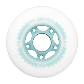 SKAFRWL-DT84-WH-BL/WhiteBlue/4-Pack FR SKATES Downtown Wheels 80mm 85A – WhiteBlue | 4-Pack | Performance Fitness & Urban Inline Rollen | Inline Skating Rollen Inline Skating Wheels Rollerblading Wheels Inline Skating Rollerblading Inlineskaterollen Skating Wheels for Rollerblader  Rollen für Inlineskater Lörrach Freiburg Basel Inliner Richtige Größe right Size for Rollerblades Langhaltende Inlineskaterollen Longlasting Wheels for Rollerblading Skateschule und Skateshop Weil am Rhein SkaMiDan Deutschland Ge