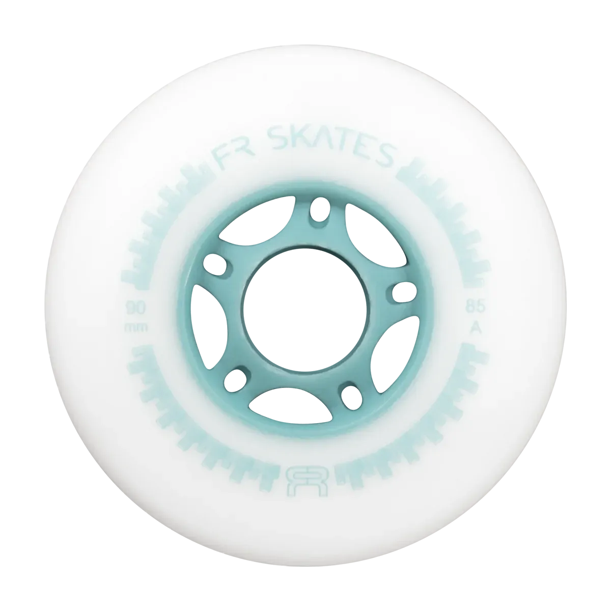 SKAFRWL-DT90-WH-BL/WhiteBlue/4-Pack FR SKATES Downtown Wheels 80mm 85A – WhiteBlue | 4-Pack | Performance Fitness & Urban Inline Rollen | Inline Skating Rollen Inline Skating Wheels Rollerblading Wheels Inline Skating Rollerblading Inlineskaterollen Skating Wheels for Rollerblader  Rollen für Inlineskater Lörrach Freiburg Basel Inliner Richtige Größe right Size for Rollerblades Langhaltende Inlineskaterollen Longlasting Wheels for Rollerblading Skateschule und Skateshop Weil am Rhein SkaMiDan Deutschland Ge