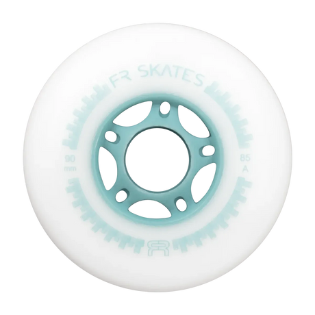 SKAFRWL-DT90-WH-BL/WhiteBlue/4-Pack FR SKATES Downtown Wheels 80mm 85A – WhiteBlue | 4-Pack | Performance Fitness & Urban Inline Rollen | Inline Skating Rollen Inline Skating Wheels Rollerblading Wheels Inline Skating Rollerblading Inlineskaterollen Skating Wheels for Rollerblader  Rollen für Inlineskater Lörrach Freiburg Basel Inliner Richtige Größe right Size for Rollerblades Langhaltende Inlineskaterollen Longlasting Wheels for Rollerblading Skateschule und Skateshop Weil am Rhein SkaMiDan Deutschland Ge
