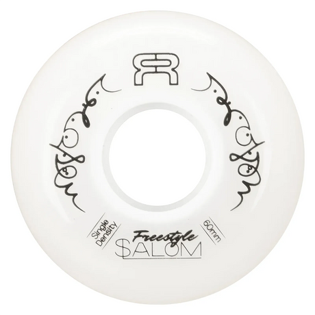 SKAFRWL-FS60-WH-WH/4-Pack FR SKATES FR Freestyle Slalom Wheels – 60 mm 85 A | Single Density | Inline Freestyle Slalom Rollen Inline Skating Rollerblading Inlineskaterollen Skating Wheels for Rollerblader  Rollen für Inlineskater Lörrach Freiburg Basel Inliner Richtige Größe right Size for Rollerblades Langhaltende Inlineskaterollen Longlasting Wheels for Rollerblading Skateschule und Skateshop Weil am Rhein SkaMiDan Deutschland Germany
