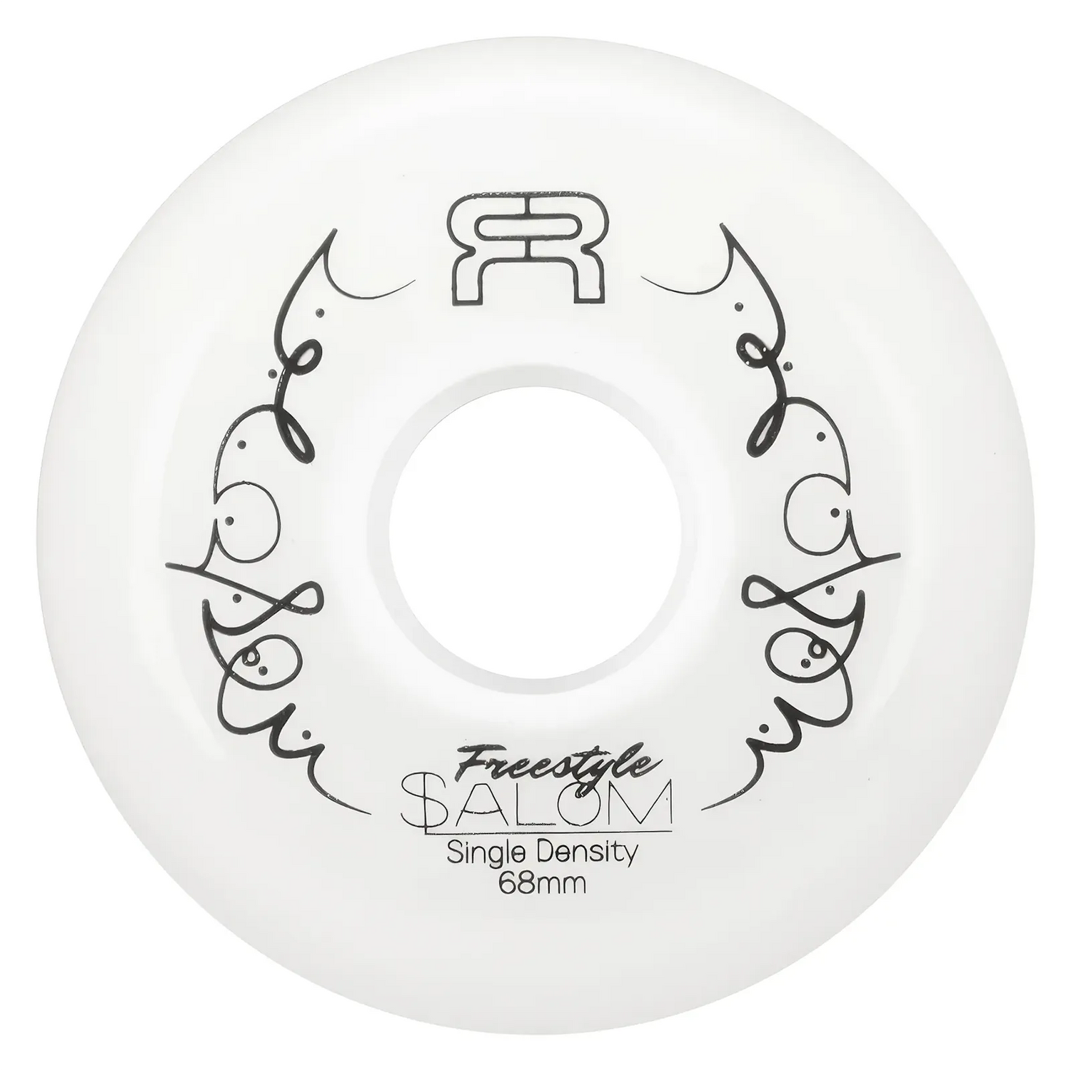 SKAFRWL-FS68-WH-WH/4-Pack FR SKATES FR Freestyle Slalom Wheels – 68 mm 85 A | Single Density | Inline Freestyle Slalom Rollen Inline Skating Rollerblading Inlineskaterollen Skating Wheels for Rollerblader  Rollen für Inlineskater Lörrach Freiburg Basel Inliner Richtige Größe right Size for Rollerblades Langhaltende Inlineskaterollen Longlasting Wheels for Rollerblading Skateschule und Skateshop Weil am Rhein SkaMiDan Deutschland Germany

