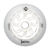 SKALUWL-LU125-GR-AP-GW/GreenGlow Luminous LED Wheels 125mm 85A | Luminous LED Rollen für Inlineskates in Green Glow | 4-Pack | Leuchtrollen | Fitness & Urban Inline Rollen Rollerblading Wheels Inline Skating Rollerblading Inlineskaterollen Skating Wheels for Rollerblader  Rollen für Inlineskater Lörrach Freiburg Basel Inliner Richtige Größe right Size for Rollerblades Langhaltende Inlineskaterollen Longlasting Wheels for Rollerblading Skateschule und Skateshop Weil am Rhein SkaMiDan Deutschland Germany
