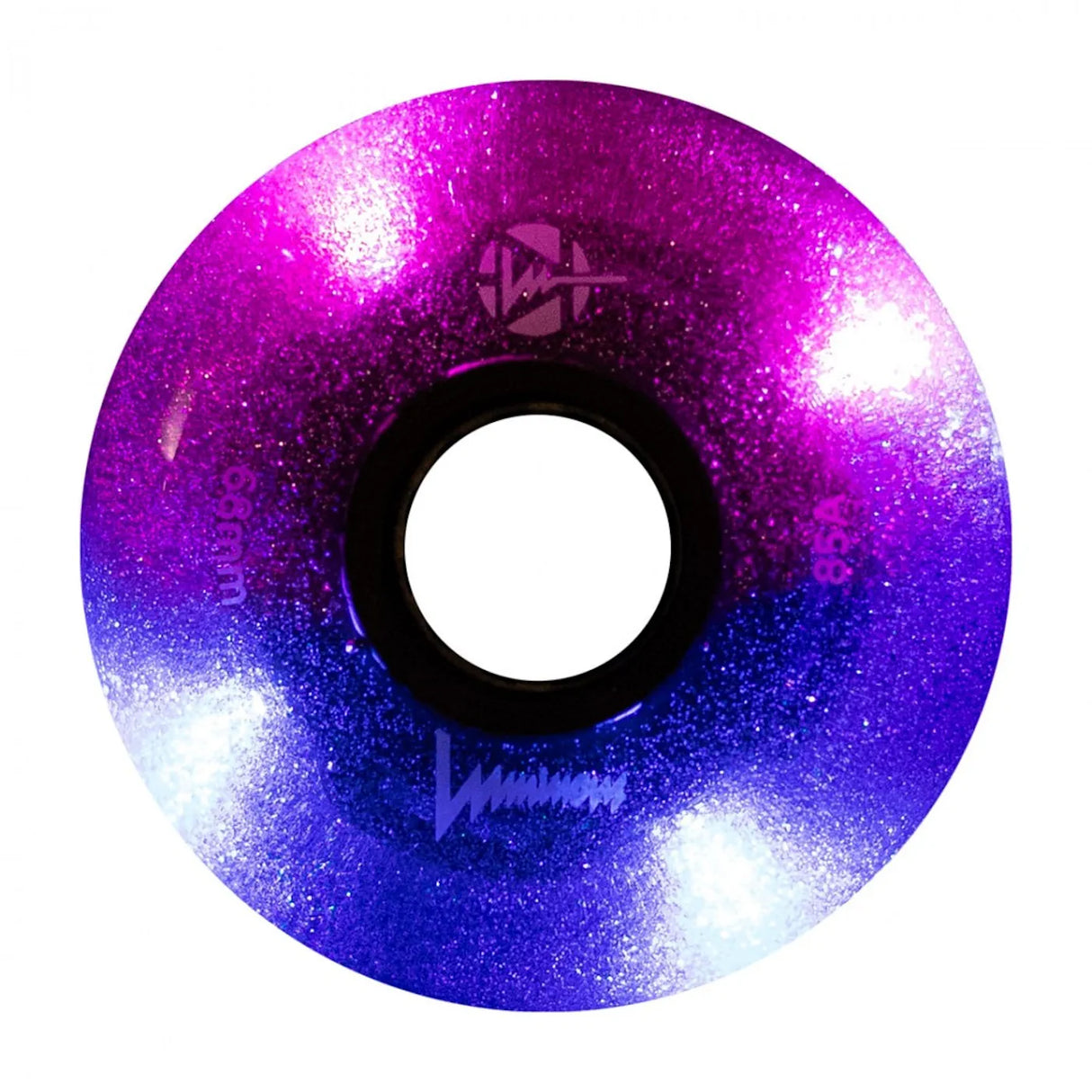 SKALUWL-LU6885-GA-BK LUMINOUS Galaxy LED Wheels | 68mm 85A | 4-Pack | LED Leuchtrollen | Urban Inline Rollen Aggressive & Urban Inline Rollen Aggressive Inline Rollen Inline Rollen Urban Inline Rollen Edition Urban Inline Rollen Fitness Inline Rollen für Inliner Stuntrollen Rollerblades Rollerblading Aggressive Inline Skating Aggressive Inline Skating Rollerblading Blading Inline Skating Inliner Skateschule und Skateshop Weil am Rhein SkaMiDan Lörrach Freiburg Basel Deutschland Germany