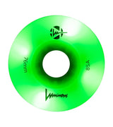 SKALUWL-LU76-GR-WH/Green Luminous LED Wheels 76mm 85A | Luminous LED Rollen für Inlineskates in Green | 4-Pack || Inline Skating Rollen Inline Skating Wheels Rollerblading Wheels Inline Skating Rollerblading Inlineskaterollen Skating Wheels for Rollerblader  Rollen für Inlineskater Lörrach Freiburg Basel Inliner Richtige Größe right Size for Rollerblades Langhaltende Inlineskaterollen Longlasting Wheels for Rollerblading Skateschule und Skateshop Weil am Rhein SkaMiDan Deutschland Germany
