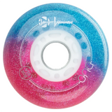 SKALUWL-LU8085-DUO-GA-PU/GalaxyPurple Luminous LED Wheels Duo 80mm 85A – verschiedene Farben | Luminous LED Rollen für Inlineskates | Leuchtrollen | Fitness & Urban Inline Rollen Inline Skating Rollerblading Inlineskaterollen Skating Wheels for Rollerblader  Rollen für Inlineskater Lörrach Freiburg Basel Inliner Richtige Größe right Size for Rollerblades Langhaltende Inlineskaterollen Longlasting Wheels for Rollerblading Skateschule und Skateshop Weil am Rhein SkaMiDan Deutschland Germany
