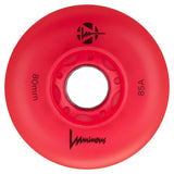 SKALUWL-LU80 Luminous LED Wheels 80mm 85A | Luminous LED Rollen für Inlineskates in verschiedenen Farben | 4-Pack | Leuchtrollen  Nite Wheels Night Wheels LED Wheels Light Wheels Luminous Wheels Urban & Freestyle Inline Wheels| 4-Pack | Aggressive Inline Rollen Aggressive Inline wheels grind rocks Inline Wheels Urban Inline Wheels Edition Urban Inline Skating Wheels Aggressive Inline Wheels Urban Inline Wheels Fitness Inline Wheels for Inline Skates Rollerblades Stunt Wheels Rollerblades Rollerblading Aggre