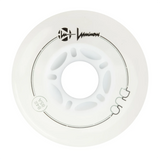 SKALUWL-LU8485-DUO-WH-PE/WhitePearl Luminous LED Wheels Duo 84mm 85A – verschiedene Farben | Luminous LED Rollen für Inlineskates | Leuchtrollen | Fitness & Urban Inline Rollen Inline Skating Rollerblading Inlineskaterollen Skating Wheels for Rollerblader  Rollen für Inlineskater Lörrach Freiburg Basel Inliner Richtige Größe right Size for Rollerblades Langhaltende Inlineskaterollen Longlasting Wheels for Rollerblading Skateschule und Skateshop Weil am Rhein SkaMiDan Deutschland Germany
