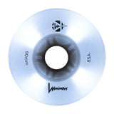 SKALUWL-LU90-WH-GW/WhiteGlow Luminous LED Wheels 90mm 85A | Luminous LED Rollen für Inlineskates in White Glow | 4-Pack | Leuchtrollen | Fitness & Urban Inline Rollen Rollerblading Wheels Inline Skating Rollerblading Inlineskaterollen Skating Wheels for Rollerblader  Rollen für Inlineskater Lörrach Freiburg Basel Inliner Richtige Größe right Size for Rollerblades Langhaltende Inlineskaterollen Longlasting Wheels for Rollerblading Skateschule und Skateshop Weil am Rhein SkaMiDan Deutschland Germany

