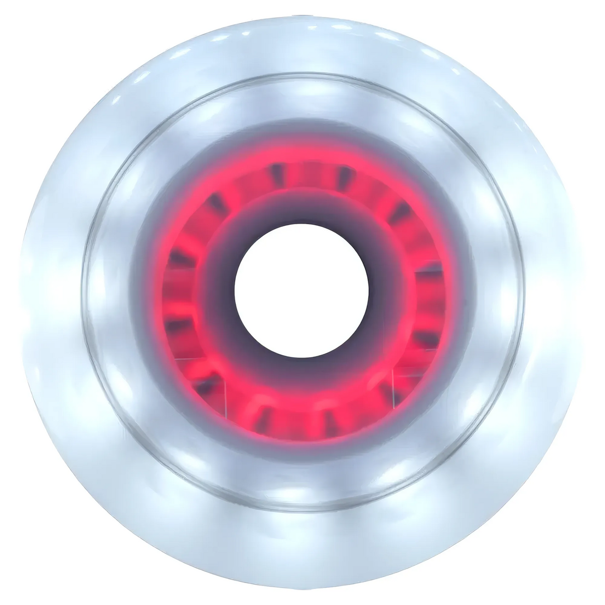 SKALUWL-LU9085-DUO-WH-PE/WhitePearl Luminous LED Wheels Duo 90mm 85A – verschiedene Farben | Luminous LED Rollen für Inlineskates | Leuchtrollen | Fitness & Urban Inline Rollen Inline Skating Rollerblading Inlineskaterollen Skating Wheels for Rollerblader  Rollen für Inlineskater Lörrach Freiburg Basel Inliner Richtige Größe right Size for Rollerblades Langhaltende Inlineskaterollen Longlasting Wheels for Rollerblading Skateschule und Skateshop Weil am Rhein SkaMiDan Deutschland Germany
