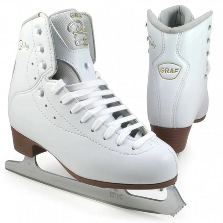 SKARUBYVCKSK-WS-M4-G090 GRAF Ruby Victory Schlittschuhe – Weiß | Figure Skating | Graf-Schuh-Härtegrad: 1,5 | Lifestyle & Eiskunstlauf Schlittschuhe eiskunstlauf figure skating eiskuntlauf schlittschuhe kunstlauf schlittschuhe figure skates figure ice skates artistic skates kunstlauf dance tanz skamidan weil am rhein deutschland lörrach freiburg basel skamidan skateshop