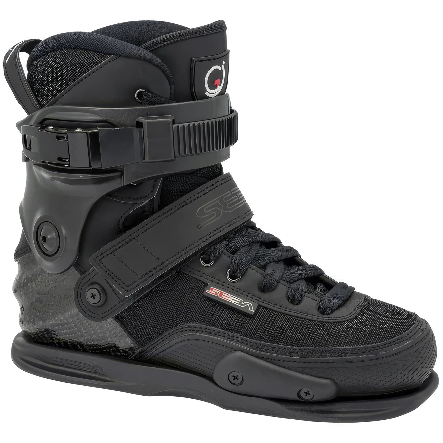 SKASSK-BCJ-BK SEBA CJ Carbon Boots only – Schwarz | Boots only | UFS Mounting | Aggressive Inlineskates Rollerblades aggressiv Aggressive Skates Stunt Skates Rollerblading Aggressive Inline Best Aggressive Skates Urban Inline Skates Free Skates Top Stunt Skates Inliner Lörrach Freiburg Basel Inliner Skateshop SkaMiDan Weil am Rhein Deutschland Germany