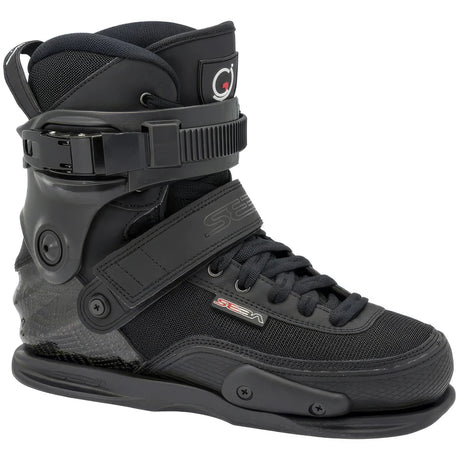 SKASSK-BCJ-BK SEBA CJ Carbon Boots only – Schwarz | Boots only | UFS Mounting | Aggressive Inlineskates Rollerblades aggressiv Aggressive Skates Stunt Skates Rollerblading Aggressive Inline Best Aggressive Skates Urban Inline Skates Free Skates Top Stunt Skates Inliner Lörrach Freiburg Basel Inliner Skateshop SkaMiDan Weil am Rhein Deutschland Germany