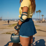 SKATRI-PSH TRIPLE EIGHT Skortsaver Grl Swrl Signature Bumsaver – Blau | Crash Pants mit Rock, speziell für Mädchen und Frauen – Skate Shorts Schutzhose Schützer Schoner Inliner Schoner Inline Schützer protectors skate Skate Schützer Inliner Schützer Schutzausrüstung protection Schlank Dünn Slim inline skating inliner inlineksaten rollerbladen rollerskaten Inlineskates Rollerblades Fitness Skates Slalom Skates rollerblades rollerblading inline skating Lörrach Freiburg Basel Inliner Skateschule und Skateshop 