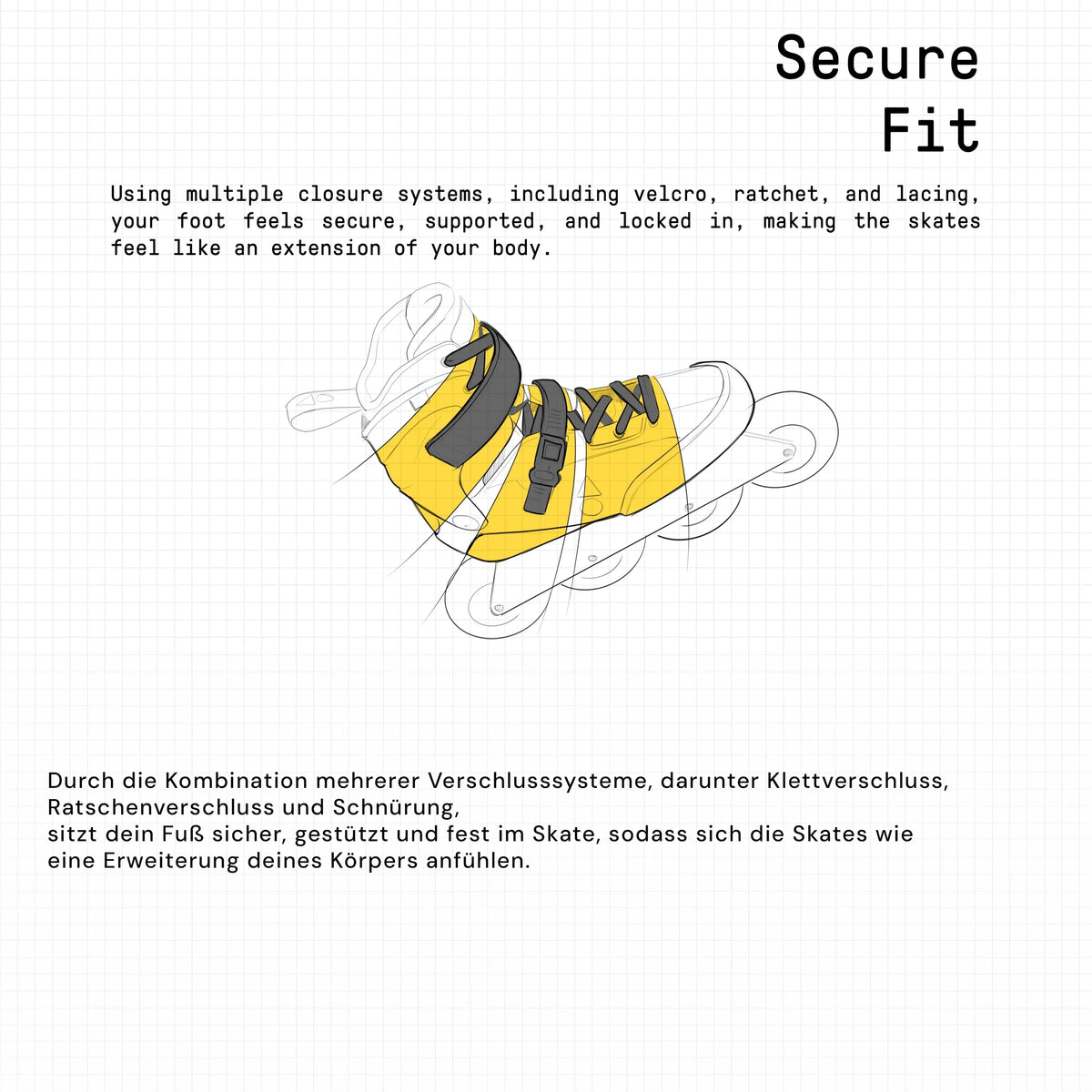 SKAWISK-GPS-BK WIZARD General Purpose Skates – Black | UFS Mounting | Vielseitige, Fitness, Freeride, Wizard & Urban Inlineskates freeskates free skate freeride city skates inliner rollerblades hardboot hardshell hartschalen skate skamidan weil am rhein deutschland lörrach freiburg basel skamidan skateshop