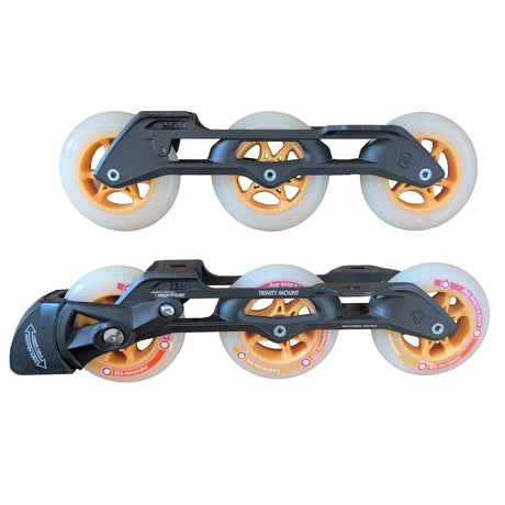 SKAWÜH1003 POWERSLIDE Elite AL Frame 3x100mm 250mm + Hurricane Wheels 3×100mm 86a | Black | Urban Inline Skating | Urban Inline Skating Frames Rahmen für inline Skates Frames for inline Skating Urban Inline Skating Frames Inliner Rahmen für das urbane Gelände Lörrach Freiburg Basel Inliner Skateschule und Skateshop Weil am Rhein SkaMiDan Deutschland Germany
