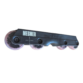 SKAWÜH9590 Kizer Fluid V Frame Komplettpaket 4x60mm Mesmer Levi Wheels 90a + 95a | Black | Aggressive Inline Skating | Urban Inline Skating Frames Rahmen für inline Skates Frames for inline Skating Urban Inline Skating Frames Inliner Rahmen für das urbane Gelände Lörrach Freiburg Basel Inliner Skateschule und Skateshop Weil am Rhein SkaMiDan Deutschland Germany
