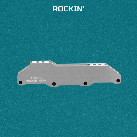 SKArockin410090/165 ROCKIN’ MIX4 100/90 | 2x100 + 2x90 | 283mm | 165mm Dual Point Mounting | 1-Paar | Inline Wizard Skating | Rockin Frames