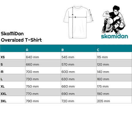 SkaMiDan Basic Oversized T-Shirt | Bio | 100% Baumwolle aus biologischem Anbau SkaMiDan Merch Bekleidung Clothing Clothes Skate Shirt Skate Gear Skating T-shirts pullover skate klamotten zum skaten inline skating roller skating rollerblading inlineskaten rollerbladen weil am rhein lörrach freiburg basel inliner sportbekleidung sportkleidung funktionskleidung Skating School Skateshop Skateschule Skaterladen Deutschland Germany