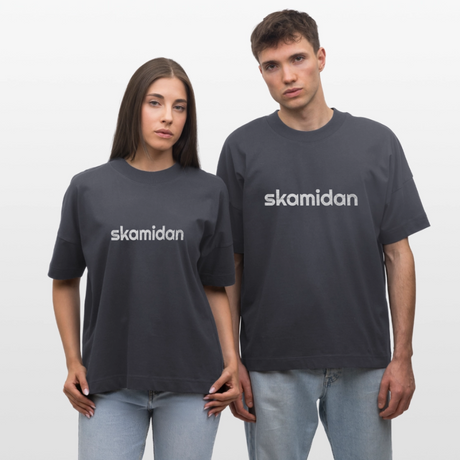SkaMiDan Basic Oversized T-Shirt | Bio | 100% Baumwolle aus biologischem Anbau SkaMiDan Merch Bekleidung Clothing Clothes Skate Shirt Skate Gear Skating T-shirts pullover skate klamotten zum skaten inline skating roller skating rollerblading inlineskaten rollerbladen weil am rhein lörrach freiburg basel inliner sportbekleidung sportkleidung funktionskleidung Skating School Skateshop Skateschule Skaterladen Deutschland Germany