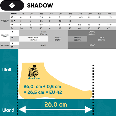 SKA710243 USD Shadow Dustin Latimer Footwrap Xsjado | Shoes only | Grey Black | Aggressive Inline Skating | für Inlineskates Trinity X Freestyle Inlineskates Inlineskates Weiß Lila Freestyle Inline Skating Slalom Skating Slalom Schiene Best Freestyle Skate Slalom Skate Powerslide Hardcore Evo Pro 90 2021 Slalom Frame Freestyle Frame Schienen Frames Speed Inline Skating Urban Inlineskates Trinity Trinity X Powerslide Trinity Schienen Trinity Frames Urban Inline Skating Urban Inline Skating Freeskates City Sk