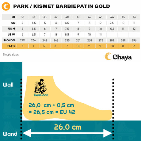 SKA810726 CHAYA Kismet Barbiepatin Gold Park Roller Skates | Gold | Skatepark Rollschuhe Wheels Park Wheels Urban Quad Rollen Roller Skating Rollen Wheels Quad Rollen Quad Wheels Outdoor Indoor Dance Jam Park Rollen Lifestyle Roller Skates Rollschuhe Park Tanz Rollschuhe Barbie Park Quad Skates Roller Skates Lifestyle Rollschuhe Skatepark Rollschuhe Chaya Quad Skates Aggressive Quad Skates Rollschuhe Stunt Rollschuhe Rollkunstlauf Rollschuhe Rollerskates Schwarze Rollschuhe Lifestyle Rollschuhe Roller Skati