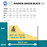 SKA940667 POWERSLIDE Phuzion Argon Black 100 | Trinity X | Fitness Inlineskates Fitness Inline Skating Rollerblading Freizeitskates Freizeit Skating Inlinerfahren Inliner laufen Skating Rollerblades Inline Skateschule und Skateshop SkaMiDan Weil am Rhein Deutschland Germany
