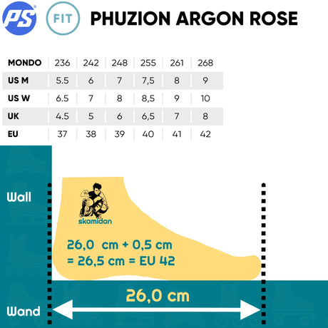SKA940669 POWERSLIDE Phuzion Argon Rose 100 | Trinity X | Fitness Inlineskates Fitness Inline Skating Rollerblading Freizeitskates Freizeit Skating Inlinerfahren Inliner laufen Skating Rollerblades Inline Skateschule und Skateshop SkaMiDan Weil am Rhein Deutschland Germany