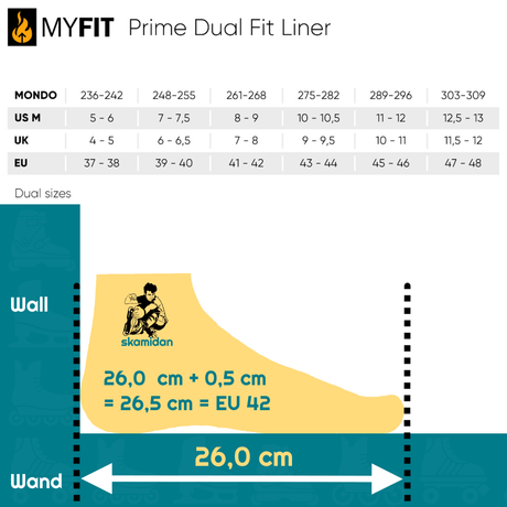 SKA908413 MYFIT Prime Dual Fit Liner Thermisch formbarer Innenschuh für Inlineskates Trinity X Freestyle Inlineskates Inlineskates Weiß Lila Freestyle Inline Skating Slalom Skating Slalom Schiene Best Freestyle Skate Slalom Skate Powerslide Hardcore Evo Pro 90 2021 Slalom Frame Freestyle Frame Schienen Frames Speed Inline Skating Urban Inlineskates Trinity Trinity X Powerslide Trinity Schienen Trinity Frames Urban Inline Skating Urban Inline Skating Freeskates City Skates Fitness Inliner Sport Skates Sport 