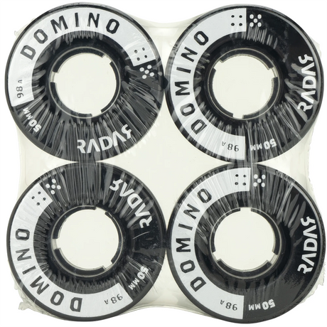 SkaMiDan RADAR Domino 50 Wheels – 50mm x 31mm – verschiedene Farben & Härtegrade | Rollen für Rollschuhe | Dance, Derby & Park Rollen Roller Skating Rollen Wheels Quad Rollen Quad Wheels Outdoor Indoor Dance Jam Park Rollen Lifestyle Roller Skates Rollschuhe Park Tanz Rollschuhe Barbie Park Quad Skates Roller Skates Lifestyle Rollschuhe Skatepark Rollschuhe Chaya Quad Skates Aggressive Quad Skates Rollschuhe Stunt Rollschuhe Rollkunstlauf Rollschuhe Rollerskates Schwarze Rollschuhe Lifestyle Rollschuhe Roll