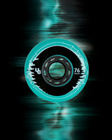 SKA406204 UNDERCOVER Cosmic Interference 76mm 86A Arctic Blue Aggressive Inline Rollen Rollerblading Stunt Skating Stuntrollen Trick Skating Inline Skating Aggressive Inline Skating Grinding grinden Skateschule und Skateshop SkaMiDan Weil am Rhein