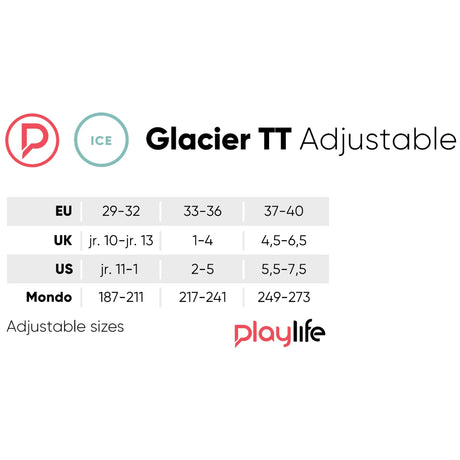 SKA902274 PLAYLIFE Glacier TT Kids Ice Skates Kinder Schlittschuhe Kids Ice Skates Größenverstellbare Schlittschuhe für Kinder Weihnachten Klassiche Schlittschuhe Erwachsene Eiskunstlauf Klassisch Schlittschuhe Schlittschuhe für Kinder Kinder Erwachsene Größenverstellbar Größenverstellbare Schlittschuhe Größenverstellbare Schlittschuhe für Kinder Schlittschuhkufen Kufen für Inlineskates Schlittschuhkufen für Skates Rollerblades rollerblading convertible ice blades transformer ice blades inline skating inlin