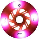 Luminous LED Wheels 110mm 85A | Luminous LED Rollen für Inlineskates in verschiedenen Farben | 3-Pack | Leuchtrollen | Fitness & Urban Inline Rollen