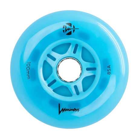 Luminous LED Wheels 100mm 85A | Luminous LED Rollen für Inlineskates in verschiedenen Farben | 3-Pack | Leuchtrollen | Fitness & Urban Inline Rollen