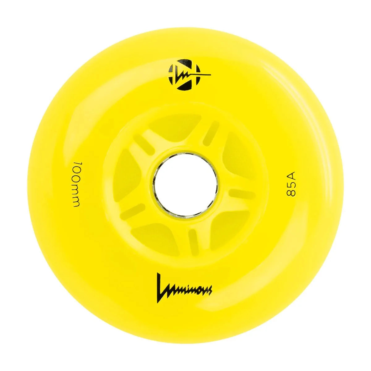 Luminous LED Wheels 100mm 85A | Luminous LED Rollen für Inlineskates in verschiedenen Farben | 3-Pack | Leuchtrollen | Fitness & Urban Inline Rollen