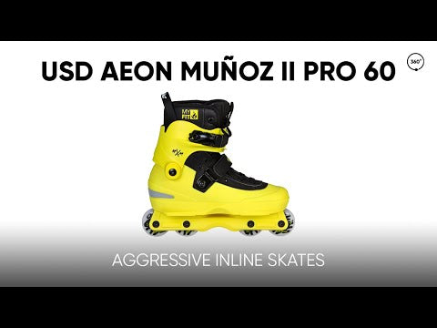 SKA710212 USD Aeon Mery Munoz Pro II 60 | Yellow | Unibody | Aggressive Inlineskates | UFS frames ufs schienen ufs rahmen | Urban Inlineskates Aggressive Inlineskates | UFS | Blades | Rollerblades aggressive frames kizer Aggressive Skates Stunt Skates Rollerblading Aggressive Inline Disroyal Icon Iqon Mesmer Best Aggressive Skates 2021 Top Stunt Skates USD Aeon Skates USD Aeon 60 Inliner Sport Skates Sport Inliner Rollerblades Rollerblading Lörrach Freiburg Basel Inliner Skateschule und Skateshop Weil am Rh