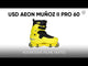 SKA710212 USD Aeon Mery Munoz Pro II 60 | Yellow | Unibody | Aggressive Inlineskates | UFS frames ufs schienen ufs rahmen | Urban Inlineskates Aggressive Inlineskates | UFS | Blades | Rollerblades aggressive frames kizer Aggressive Skates Stunt Skates Rollerblading Aggressive Inline Disroyal Icon Iqon Mesmer Best Aggressive Skates 2021 Top Stunt Skates USD Aeon Skates USD Aeon 60 Inliner Sport Skates Sport Inliner Rollerblades Rollerblading Lörrach Freiburg Basel Inliner Skateschule und Skateshop Weil am Rh