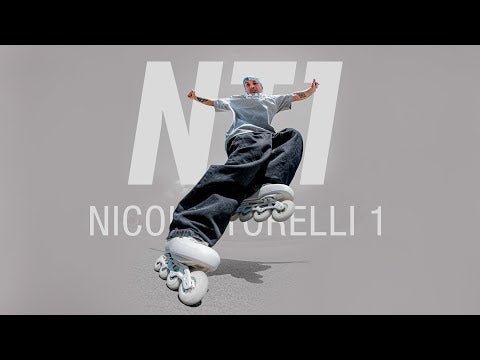 POWERSLIDE Zoom Torelli Pro NT1 White | Trinity Mounting | Freeride & Urban Inlineskates