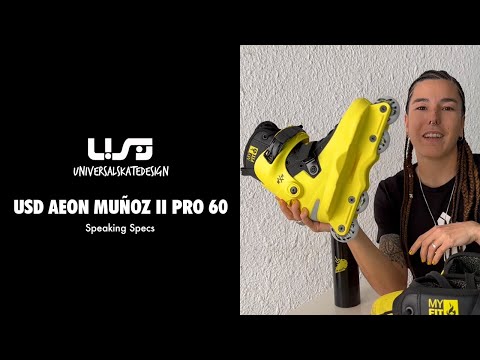 SKA710212 USD Aeon Mery Munoz Pro II 60 | Yellow | Unibody | Aggressive Inlineskates | UFS frames ufs schienen ufs rahmen | Urban Inlineskates Aggressive Inlineskates | UFS | Blades | Rollerblades aggressive frames kizer Aggressive Skates Stunt Skates Rollerblading Aggressive Inline Disroyal Icon Iqon Mesmer Best Aggressive Skates 2021 Top Stunt Skates USD Aeon Skates USD Aeon 60 Inliner Sport Skates Sport Inliner Rollerblades Rollerblading Lörrach Freiburg Basel Inliner Skateschule und Skateshop Weil am Rh