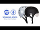 SKA920130 ENNUI Clash White Stars mit abnehmbarem Visier | Größenverstellbar | Derby & Stunt Skatehelm | Size adjustable head ring Stunt Skatehelm Skate helmet Skatehelm Kopf Rennhelm Fahrradhelm Radhelm Bike Helm Stunt Helm Skatehelm Stunt Skatehelm Größenverstellbar protectors skate helmet aggressive helmet wind helmet skatehelm surzhelm radhelm fahrradhelm sporthelm schutzhelm Skate Schützer Inliner Schützer Schutzausrüstung Fingerschutz Handschuhe inline skating inliner inlineksaten rollerbladen rollers