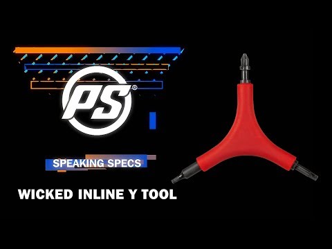 WICKED Inline Y Tool Inline Skating Werkzeug | 4mm Hex | T-25 Torx | Kreuzschlitz | Austauschbare Bits