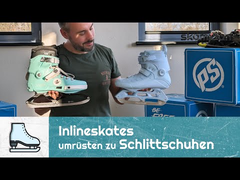 SKA902303 POWERSLIDE Sabres 4-R Ice Blade Black – Eiskufen für Inlineskates | Schwarze Schlittschuhkufen für Inlineskates Inlineskates in Schlittschuhe umbauen inliner in schlittschuhe umrüsten rollerblade into ice skates inline skates into ice skates how to convert how to transform inline skates into ice skates inliner in schlittschuhe verwandeln tutorial welche kufen eiskufen skamidan weil am rhein basel lörrach freiburg