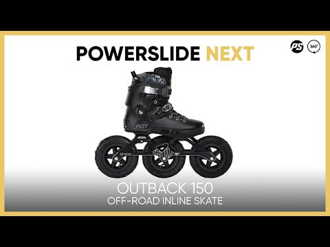 SKA908337 POWERSLIDE Next Outback 150 XXI SUV | Trinity X | Offroad Inlineskates Trinity X Offroad Inline Skating Off-road inline skates offroad inliner SUV skates SUV Rollerblades SUV Inlnineskates SUV Air Wheels Air Rims Air Tire Off-Road Skating SUV Skating Off road inline skating off road blading Urban Inlineskate Fitness Inlineskates Inlineskates Sport Inline Skates Rollerblades Urban Inline Skating Urban Inline Skating Freeskates Trainng Skates Strecken Skates Trinity Skates Einsteiger Beginner Inline