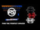 Powerslide Präzisions Spacer 8mm | Red 10,37mm | Stück | Typ 608