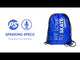 POWERSLIDE Gym Bag Blue | Practical sports bag